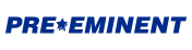 preeminent logo blue